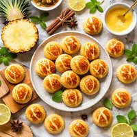 Singapore Style Pineapple Tarts