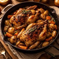 Single Pot Cornish Game Hens