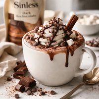 Sinless Dark Chocolate Hot Chocolate