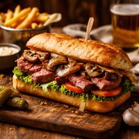 Sirloin Sandwich Deluxe