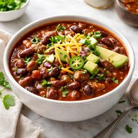 Sirloin Three Bean Chili