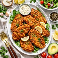 Sizzled Chicken Schnitzel
