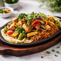 Sizzling Aromatic Vegetarian Sizzler