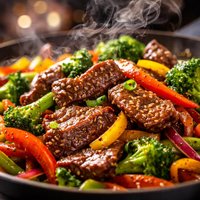 Sizzling Beef Stir Fry