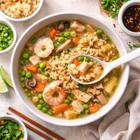 Sizzling Rice Soup