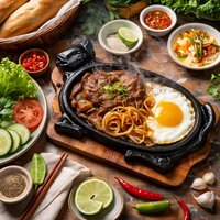 Sizzling Steak and Onions Vietnam