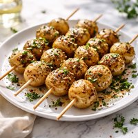 Skewered New Potatoes