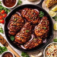 Skillet Barbecue Pork Chops