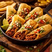 Skillet Beef Tamales
