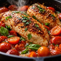 Skillet Chicken with Tomatoes