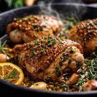 Skillet Herb Roasted Chicken