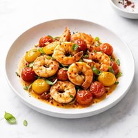 Skillet Shrimp and Tomatoes