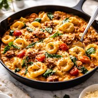 Skillet Tortellini
