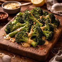 Skinny Broccoli with Mustard Sauce