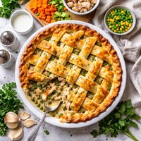 Skinny Down Home Chicken Pot Pie