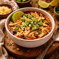 Skinny Minnie Tortilla Soup