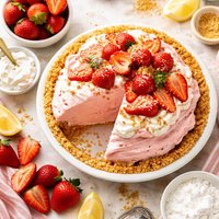 Sky High Strawberry Pie