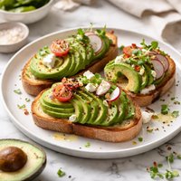 Sliced Avocado Appetizer