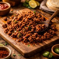 Slightly Smokey and Spicy Taco Meat
