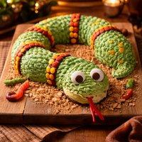 Slinky the Snake Cake