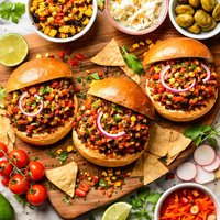 Sloppy Garden Joes