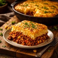 Sloppy Joe Cornbread Casserole