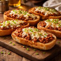 Sloppy Joe Pizza Bread