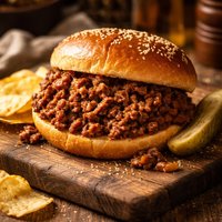 Sloppy Joe Sandwich
