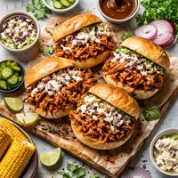 Sloppy Mess Barbecue Chicken