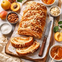 Slovenian Almond Apricot Bread