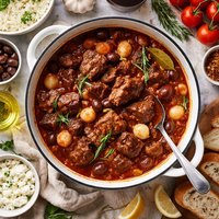 Slow Cooked Beef Stiffado