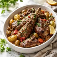 Slow Cooked Portuguese Lamb