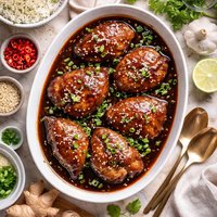 Slow Cooked Soy Chicken