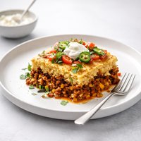 Slow Cooked Tamale Casserole