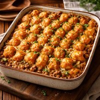 Slow Cooked Tater Tot Casserole