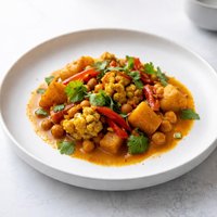 Slow Cooked Vegetable Curry