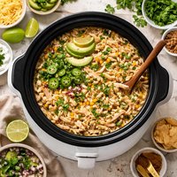 Slow Cooked White Chili Crock Pot