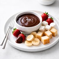 Slow Cooker Amaretto Chocolate Fondue