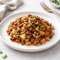 Slow Cooker Apple Bean Bake