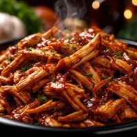 Slow Cooker Barbecue Pulled Chicken