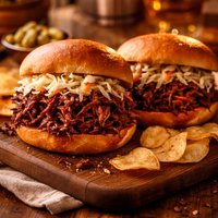 Slow Cooker Beef Barbecue Sandwiches