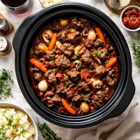 Slow Cooker Beef Burgundy