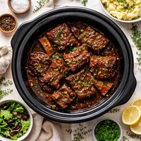 Slow Cooker Beef Short Ribs