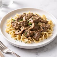 Slow Cooker Beef Stroganoff Cooking for 2