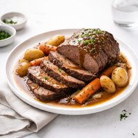 Slow Cooker Bottom Round Beef Roast