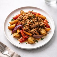 Slow Cooker Cajun Pork and Vegetables