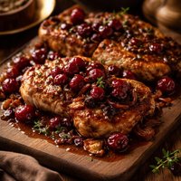 Slow Cooker Cherry Pork Chops