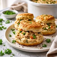 Slow Cooker Chicken Biscuits