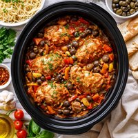 Slow Cooker Chicken Cacciatore