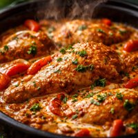 Slow Cooker Chicken Paprikash